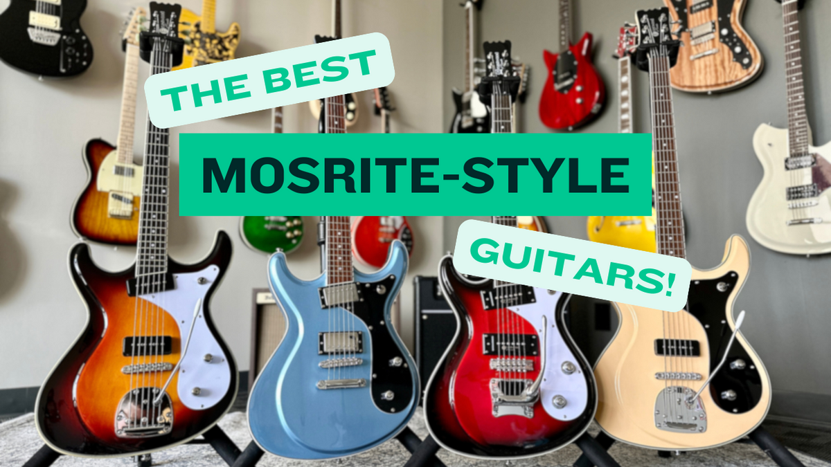 The Best Mosrite-Style Electric Guitars and Baritone Guitars