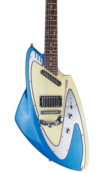 Eastwood Guitars Backlund Model 100 DLX #color_metallic-blue