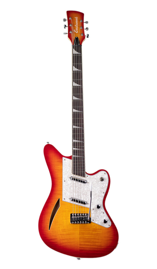 Eastwood Surfcaster Baritone #color_cherryburst