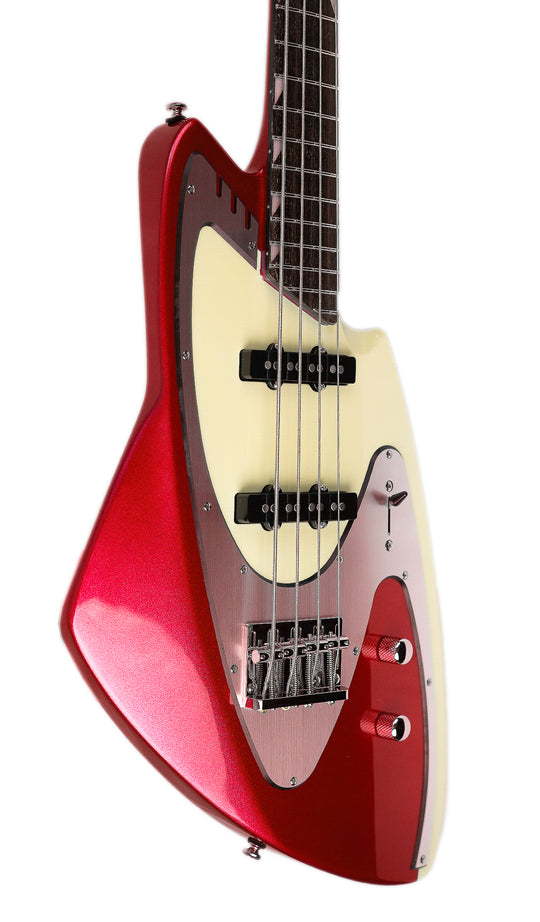 Eastwood Guitars Backlund Model 100B Metallic Red #color_metallic-red