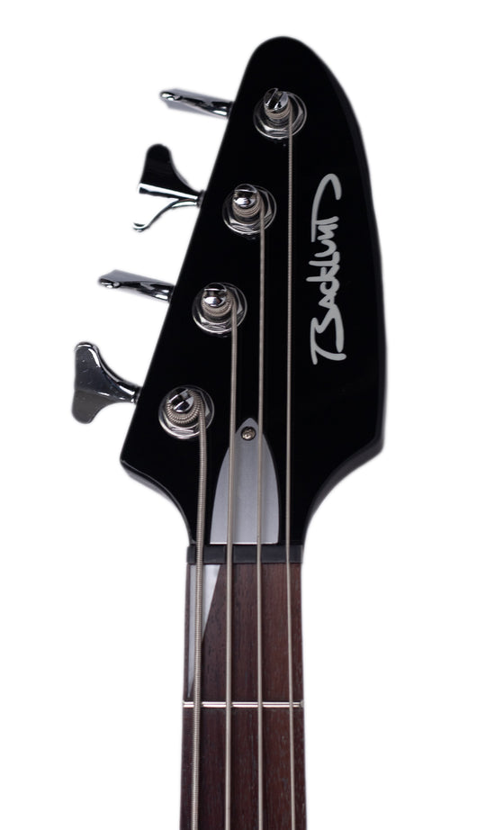 Eastwood Guitars Backlund Model 100B Metallic Red #color_black-and-mint
