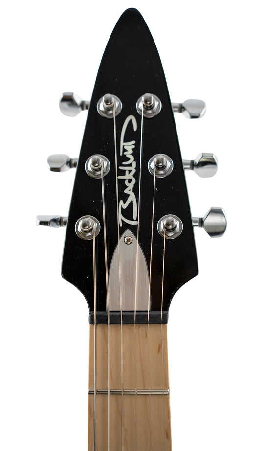 Backlund Super Vee Electric Guitar #color_black-creme