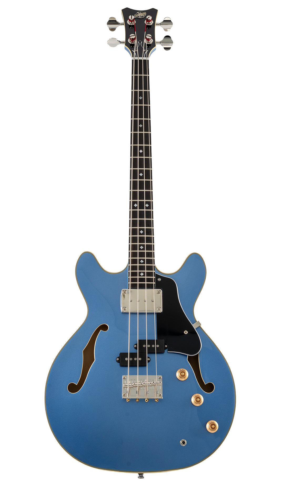 Eastwood VKB-4 Electric Bass #color_pelham-blue