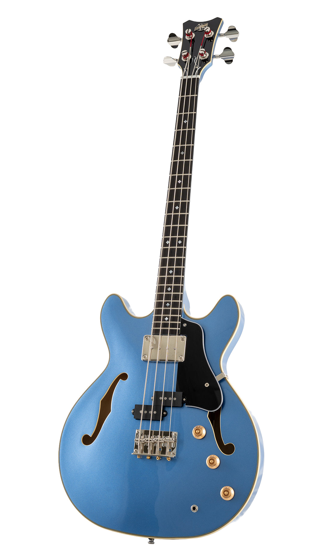 Eastwood VKB-4 Electric Bass #color_pelham-blue