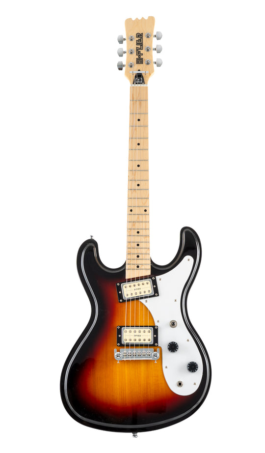 Eastwood Guitars Univox HiFlier Black #color_sunburst