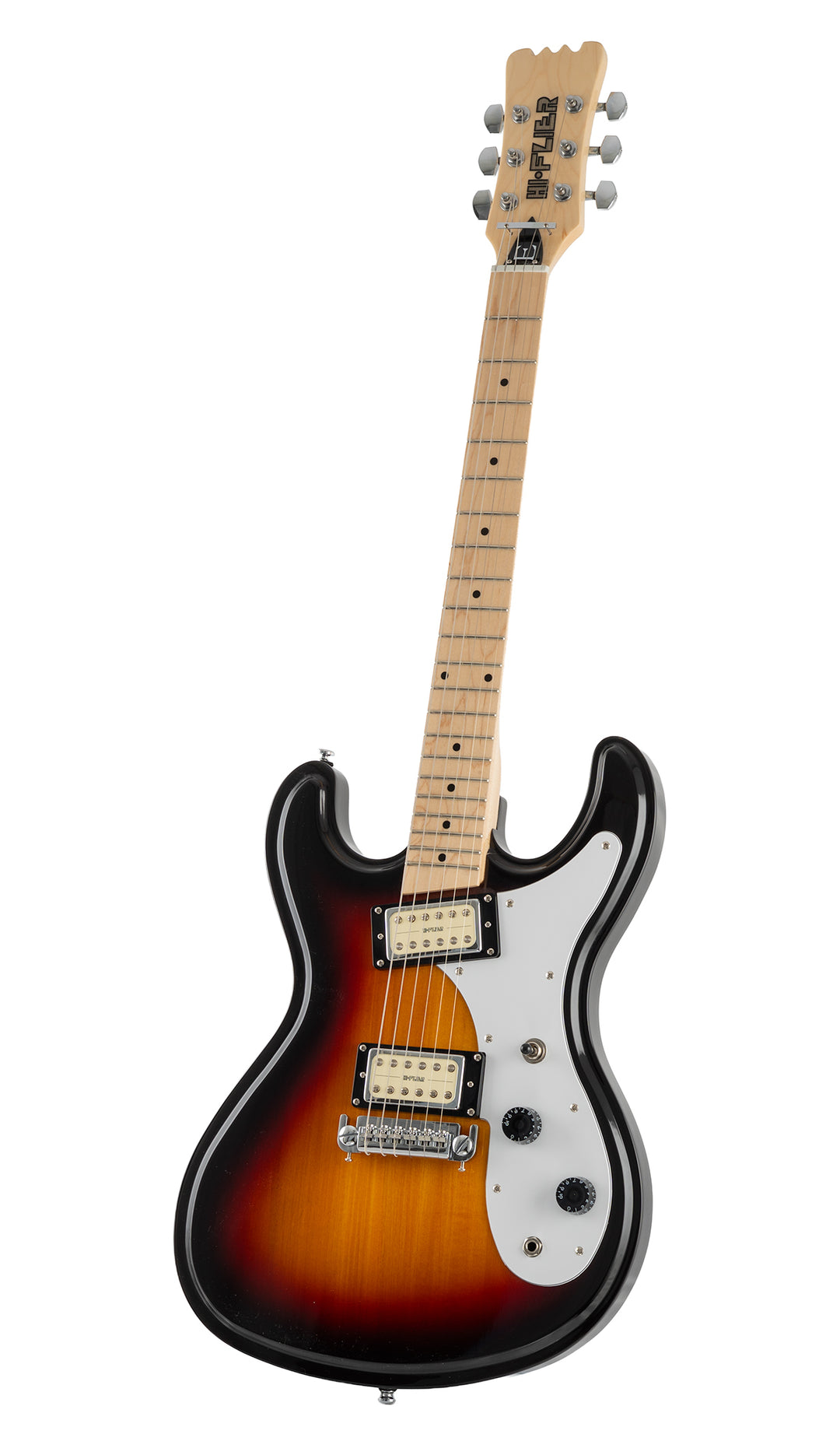 Eastwood Guitars Univox HiFlier Black #color_sunburst