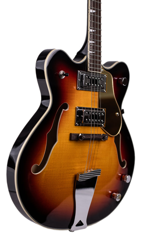 Eastwood Guitars Classic Tenor Sunburst #color_sunburst