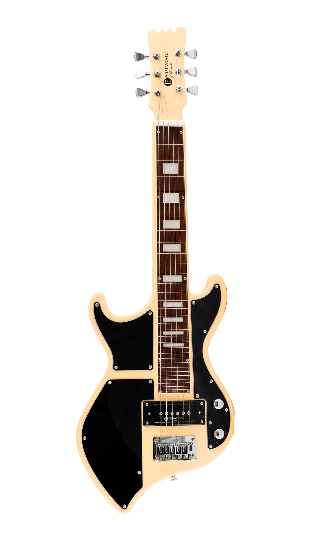 Eastwood Sidejack Lap Steel #color_vintage-cream