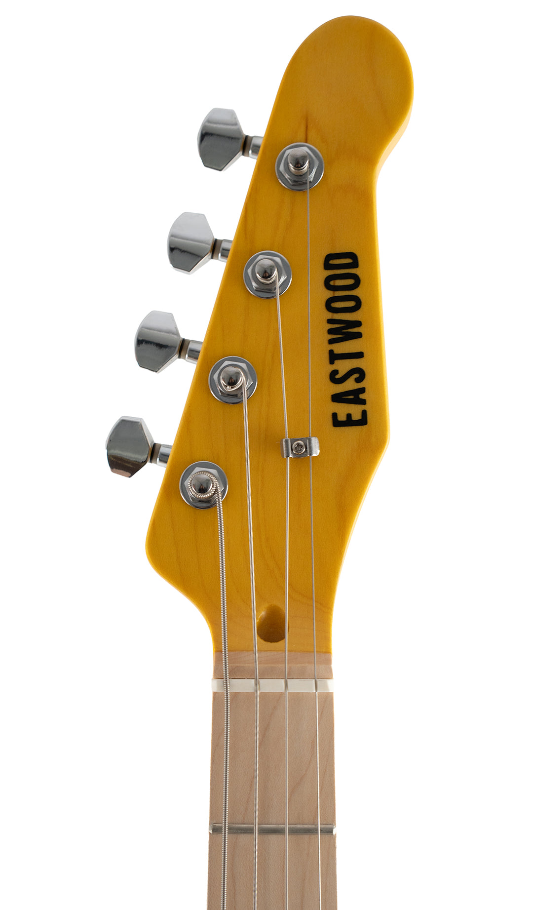 Eastwood Tenorcaster Baritone Electric Cello Guitar #color_butterscotch