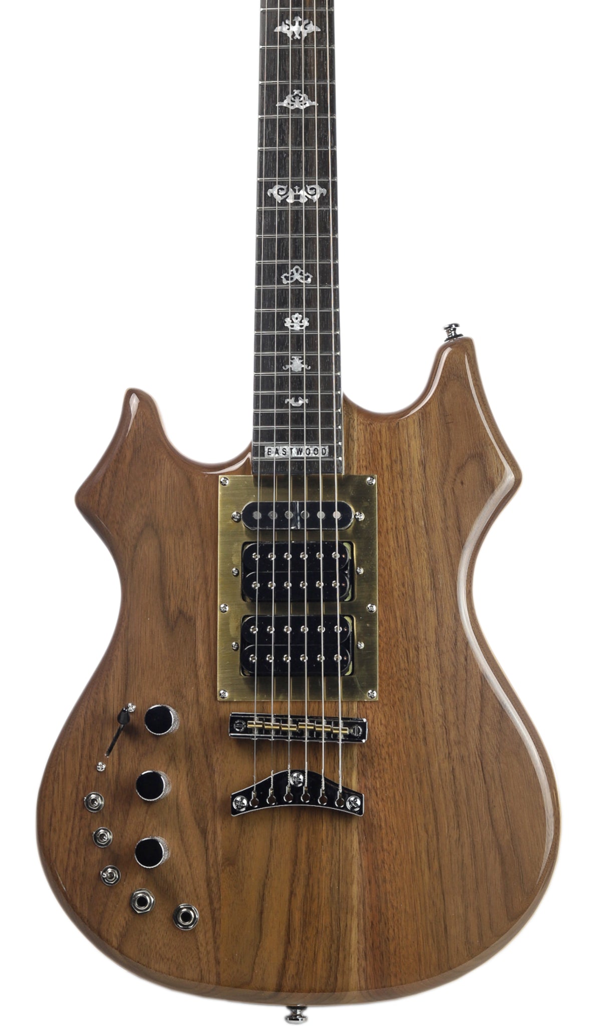 Eastwood Guitars Eastwood Tiger Guitar LH Walnut #color_walnut