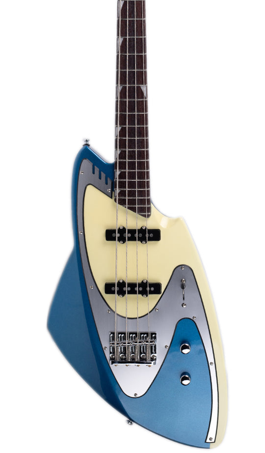 Eastwood Guitars Backlund Model 100B Metallic Red #color_metallic-blue