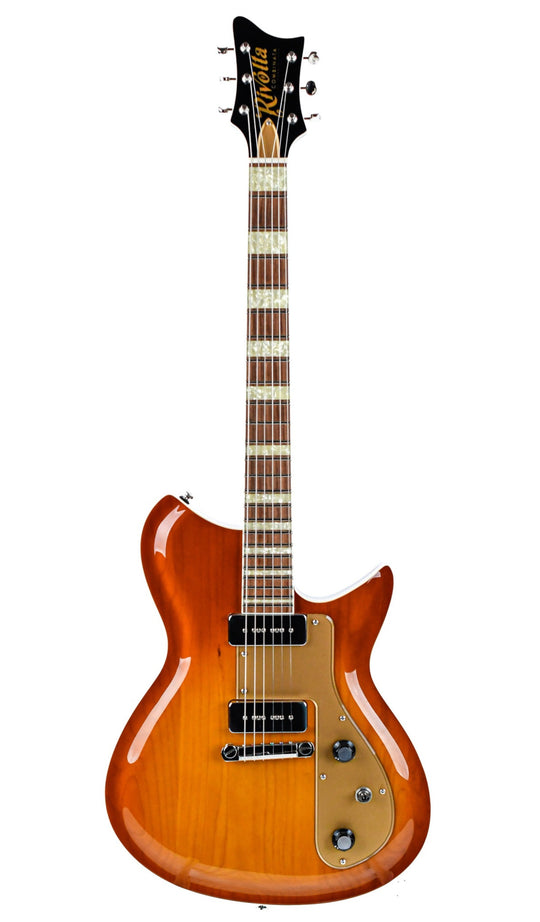 Eastwood Guitars Rivolta Combinata Autunno Burst #color_autunno-burst