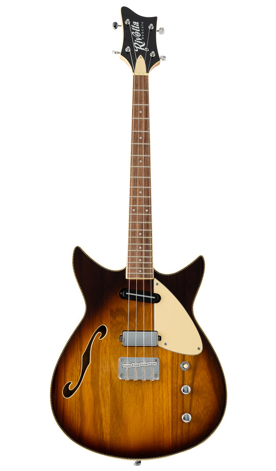 Rivolta Duocata Tenor Guitar #color_ambra-burst