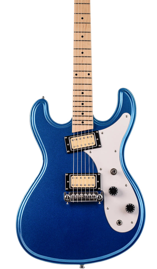 Eastwood Guitars Univox HiFlier Black #color_metallic-blue