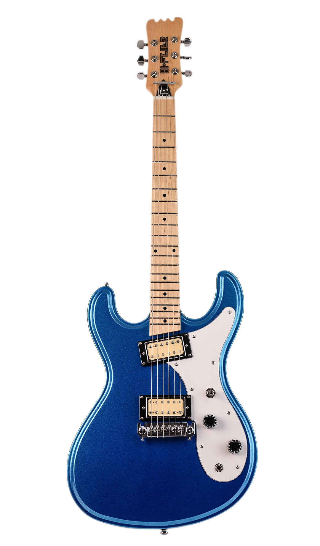 Eastwood Guitars Univox HiFlier Black #color_metallic-blue