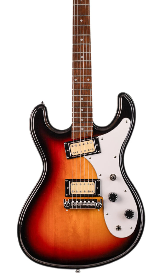 Eastwood Guitars Univox HiFlier Black #color_sunburst-rose