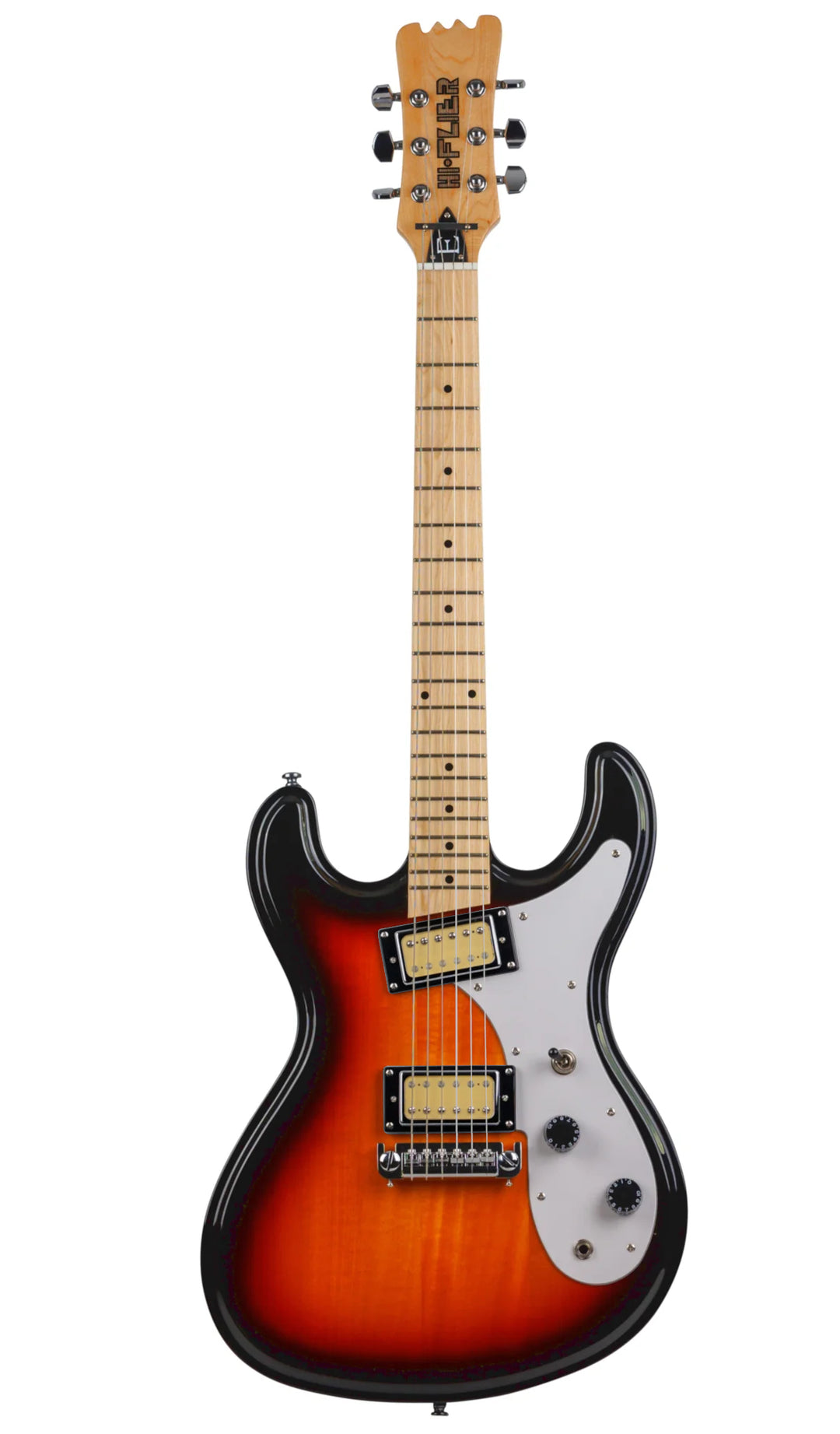Eastwood Guitars Univox HiFlier Black #color_sunburst