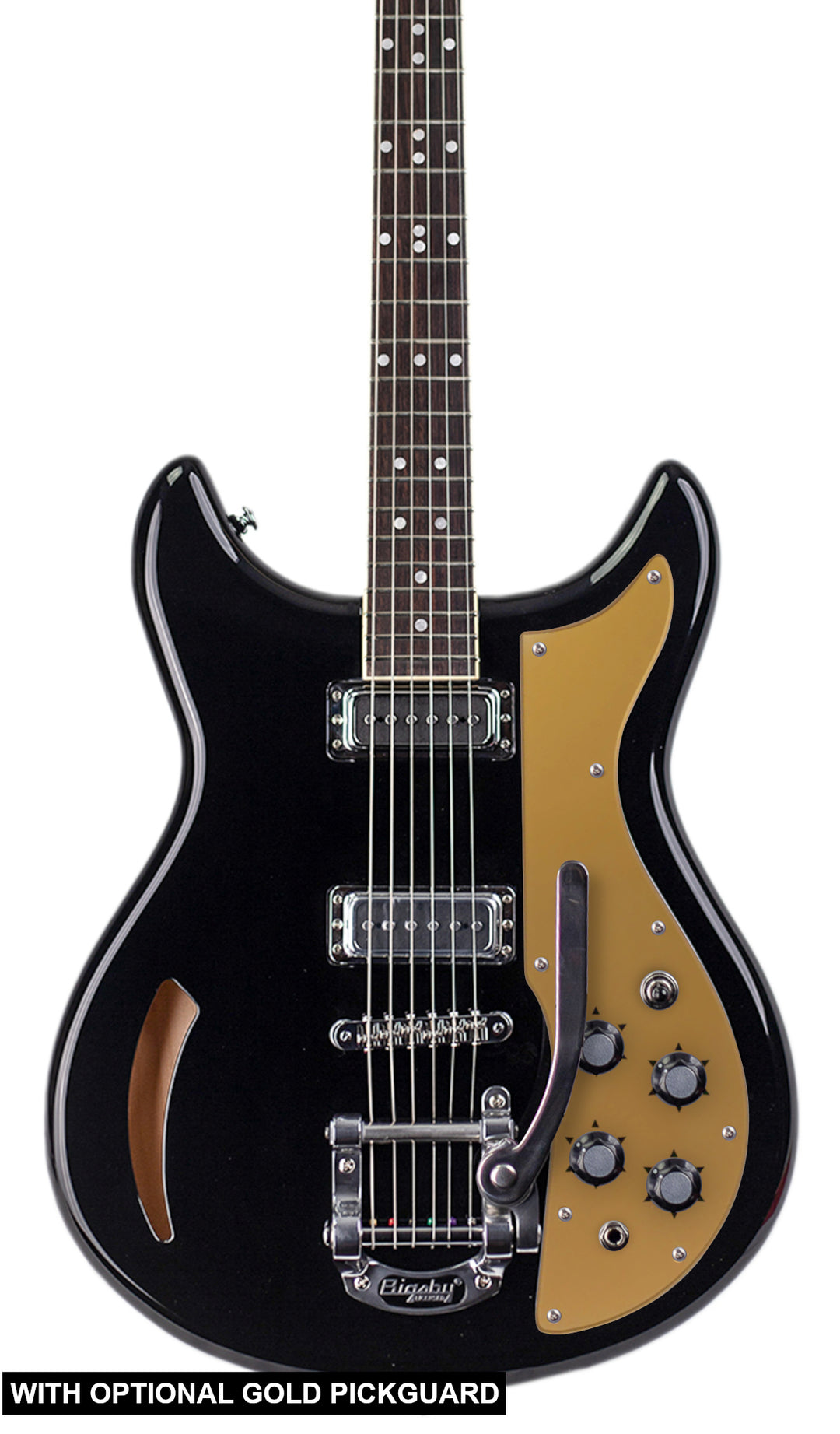 Eastwood Guitars K-200 DLX #color_toro-black