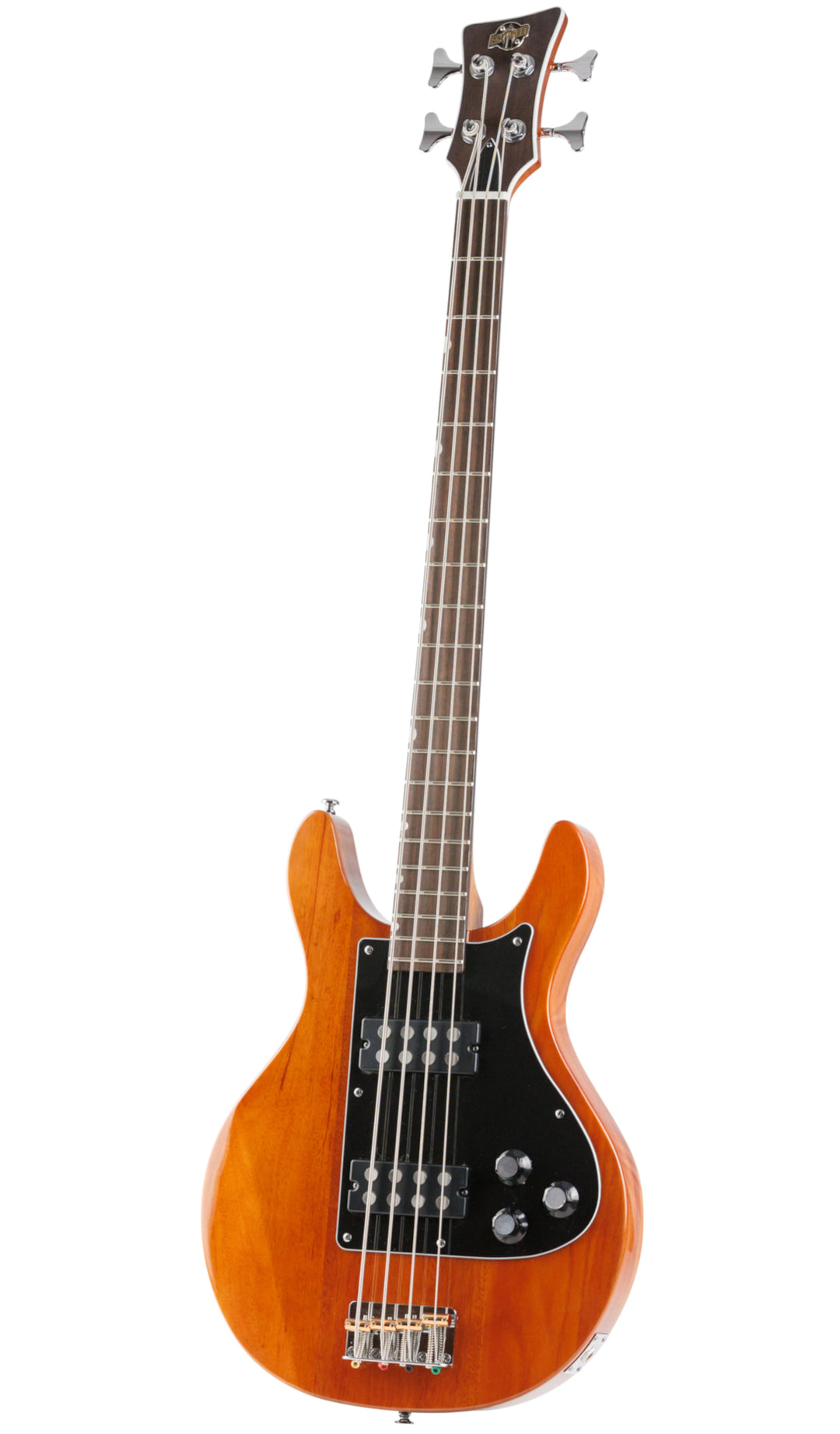 Eastwood Guitars London Bass #color_natural-mahogany