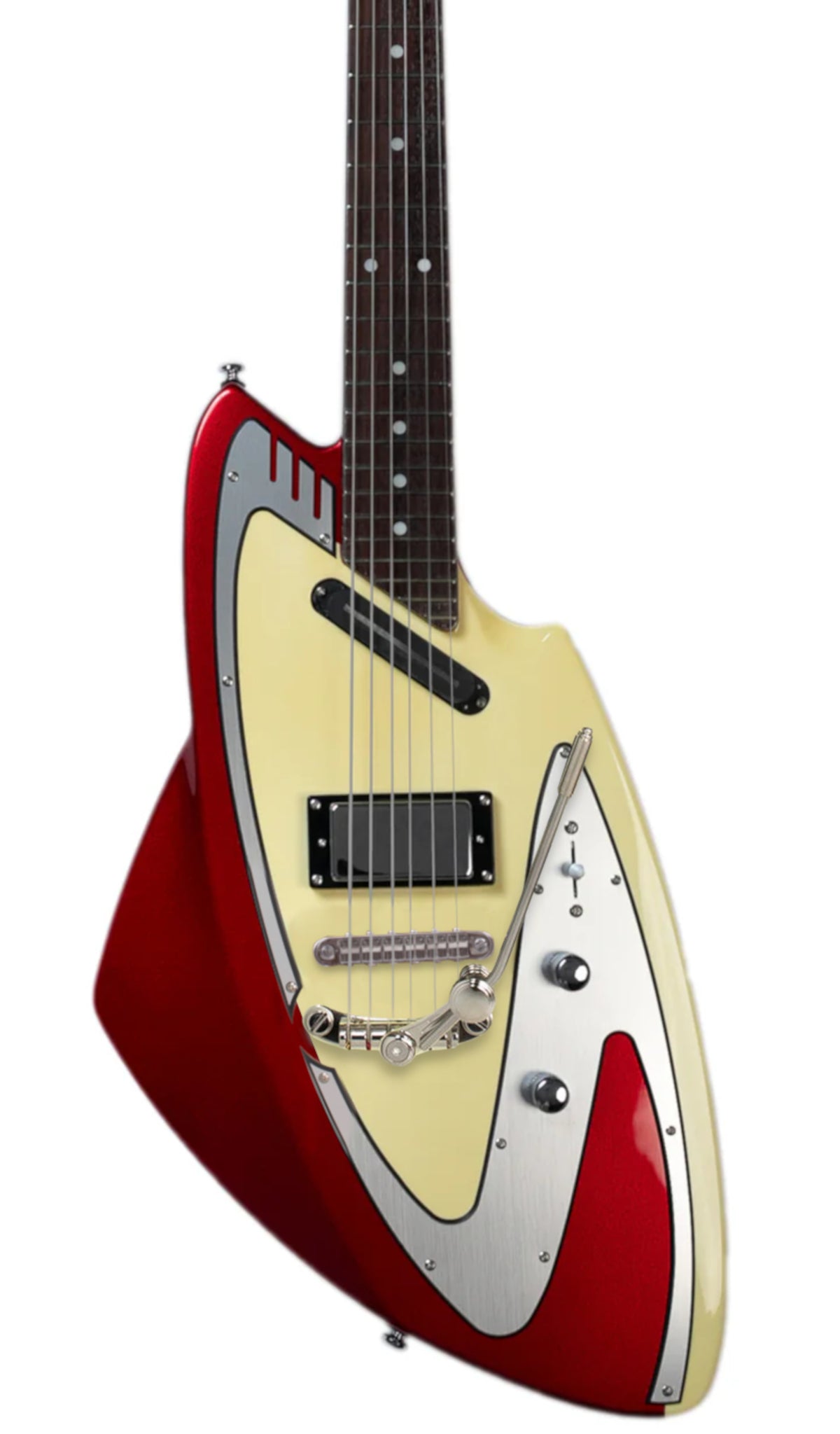 Eastwood Guitars Backlund Model 100 DLX #color_metallic-red