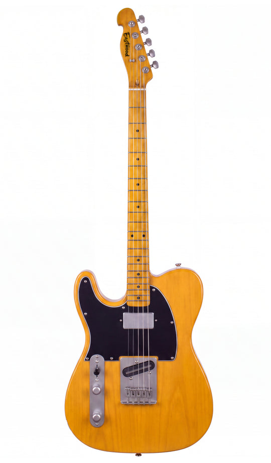 Eastwood K.R. "Micawber" 5-String Electric Guitar - Left-Handed #color_blonde