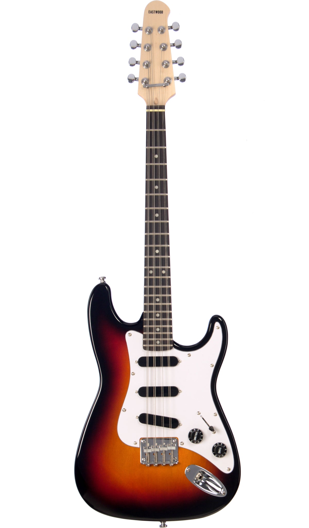Eastwood Guitars Model S Octave Mando Sunburst #color_sunburst