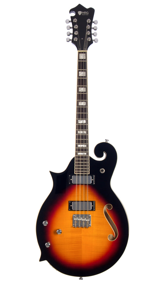 MRG Electric Octave Mando F-Style - Left-Handed #color_sunburst