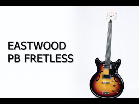 Eastwood Guitars Eastwood PB Fretless Sunburst #color_sunburst