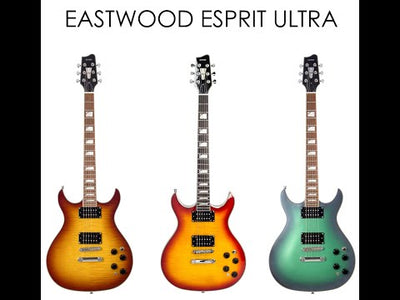 Eastwood Guitars Esprit Ultra Flamed Cherryburst #color_flamed-cherryburst