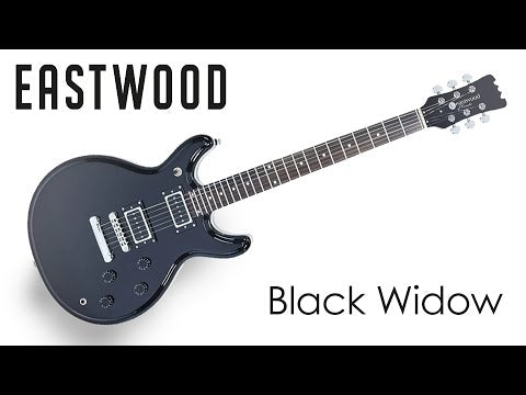 Eastwood Guitars Black Widow Black-Gloss #color_black-gloss