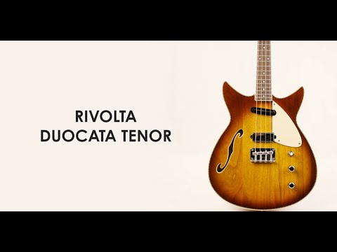 Rivolta Duocata Tenor Guitar #color_ambra-burst