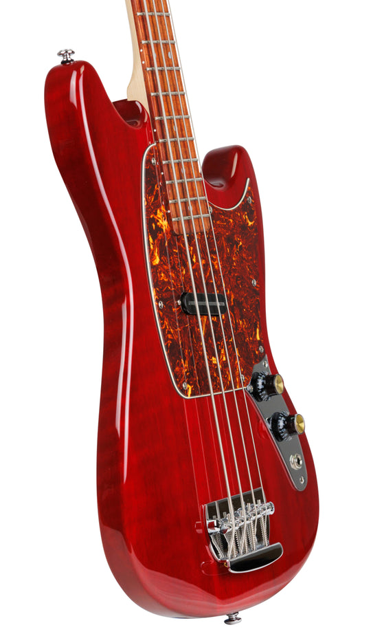 Eastwood Guitars Warren Ellis Bass Dark Cherry #color_dark-cherry