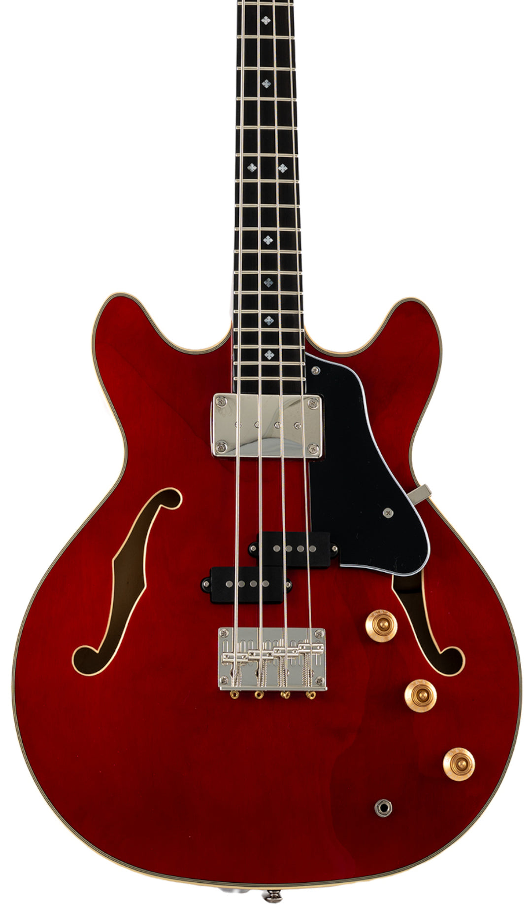 Eastwood VKB-4 Electric Bass #color_cherry