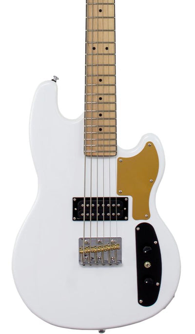 Eastwood Guitars Hooky Bass 6 PRO White #color_white