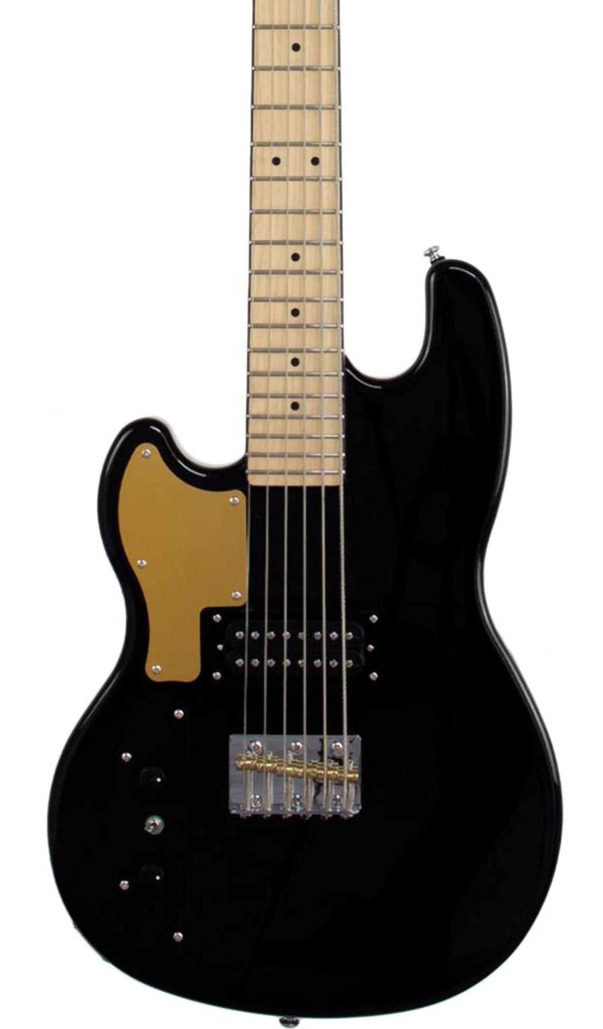 Eastwood Guitars Hooky Bass 6 PRO LH Black #color_black