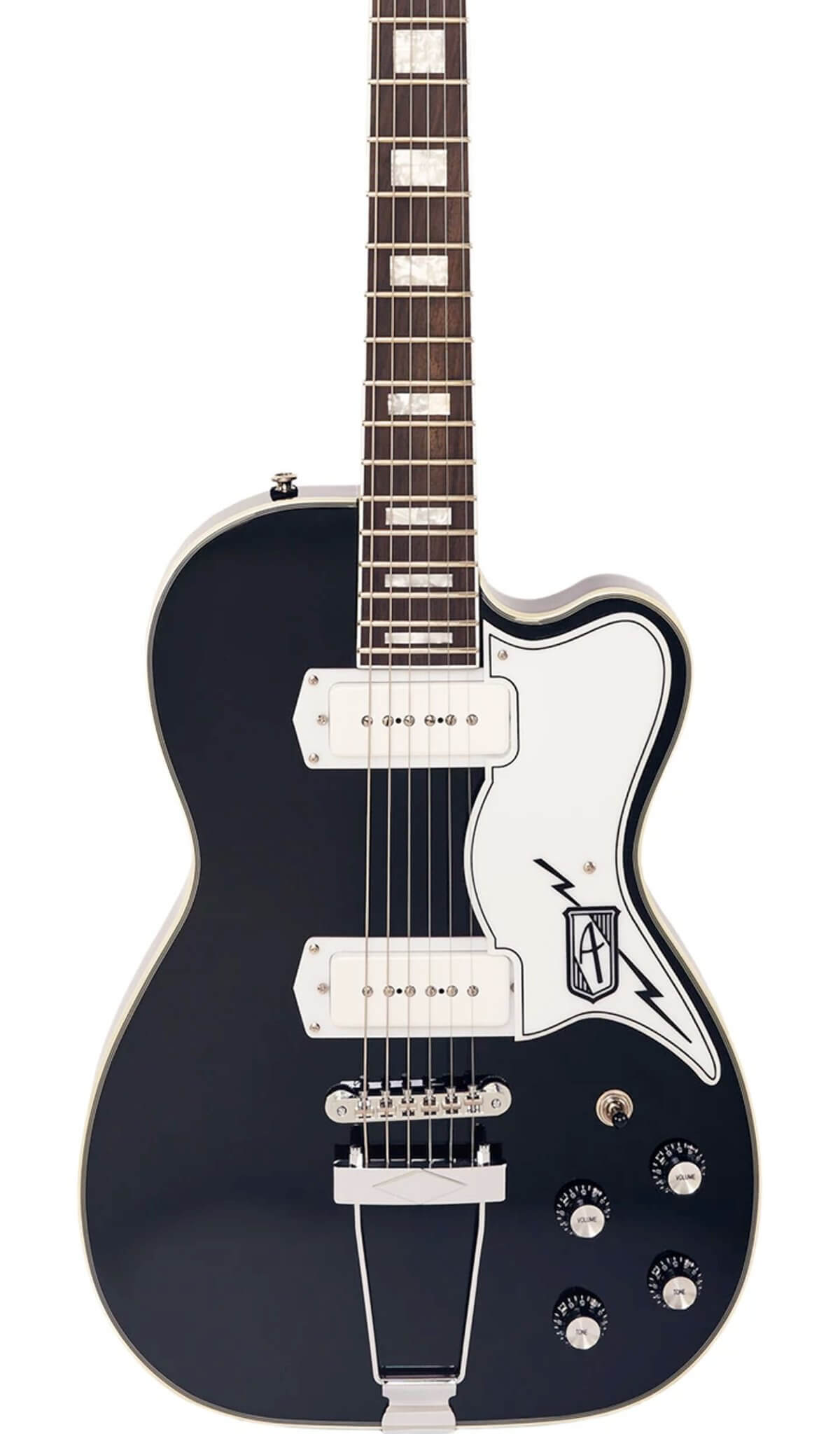 Eastwood Guitars Airline Tuxedo Black #color_black