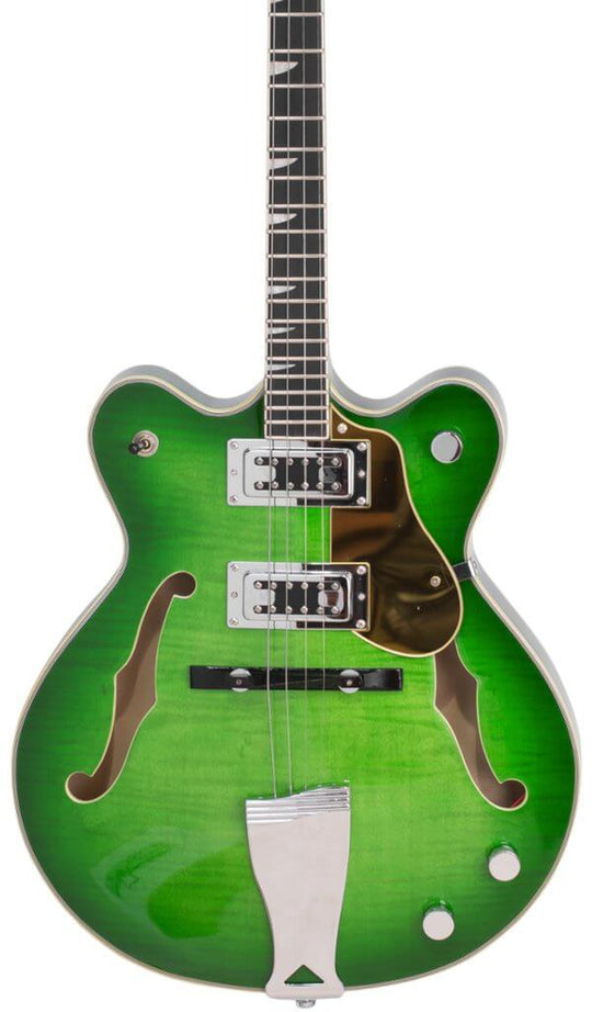 Eastwood Guitars Classic Tenor Greenburst #color_greenburst