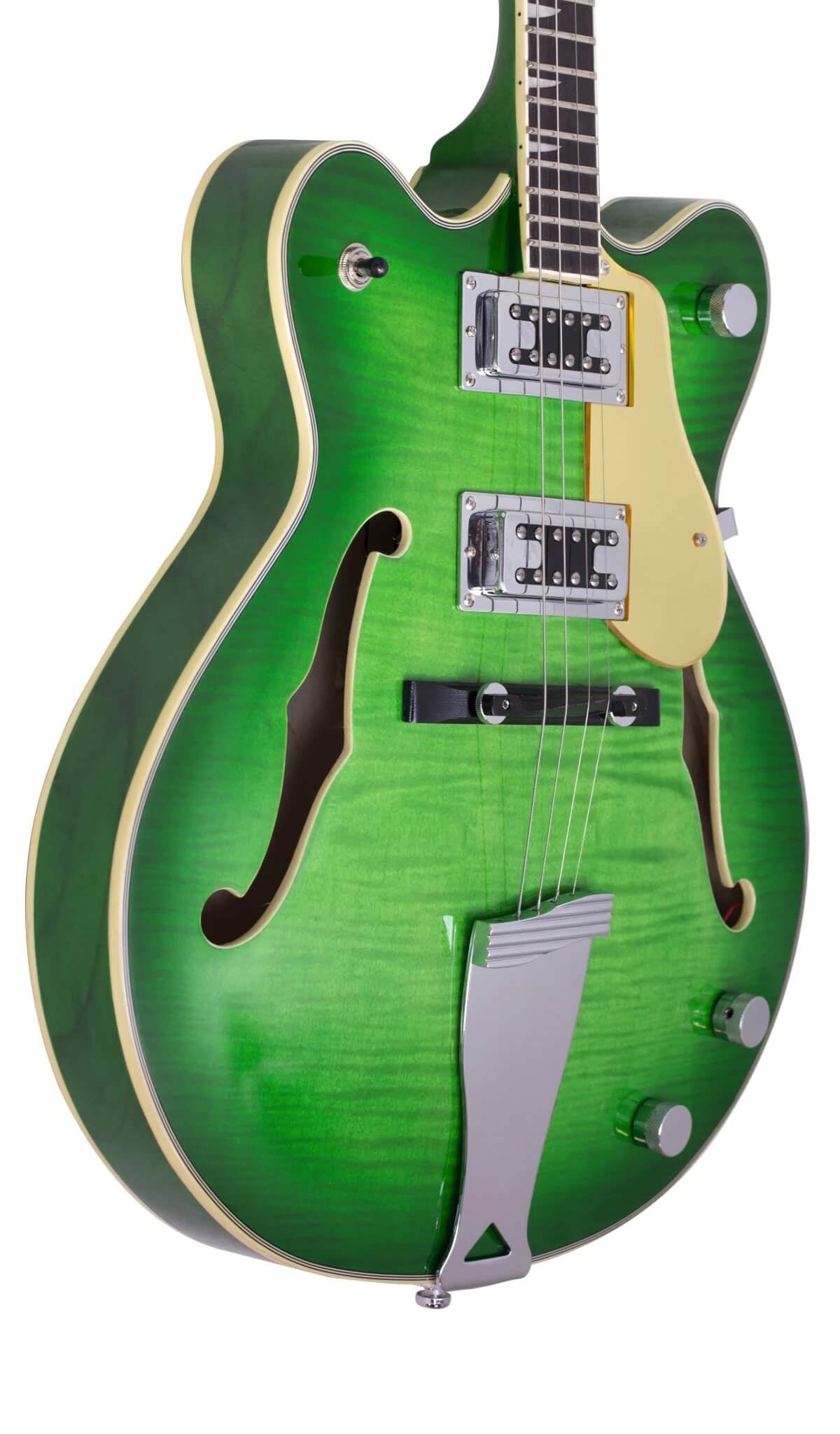 Eastwood Guitars Classic Tenor Greenburst #color_greenburst