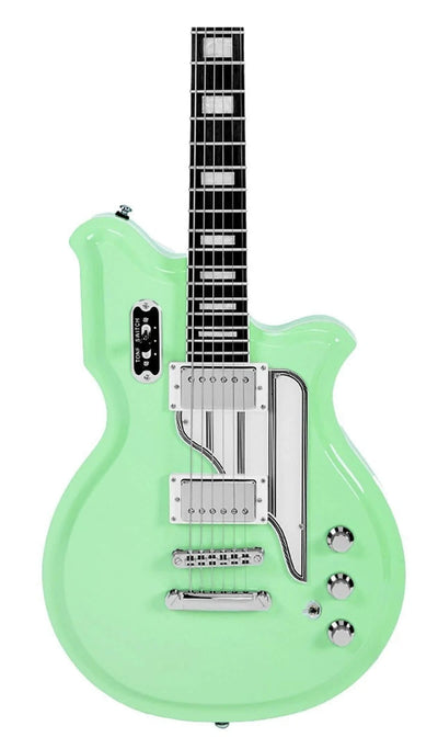Eastwood Guitars Airline Map Colin Newman Signature Seafoam Green #color_seafoam-green