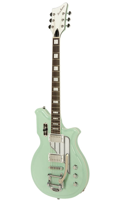 Eastwood Guitars Airline Map Baritone DLX Seafoam Green #color_seafoam-green