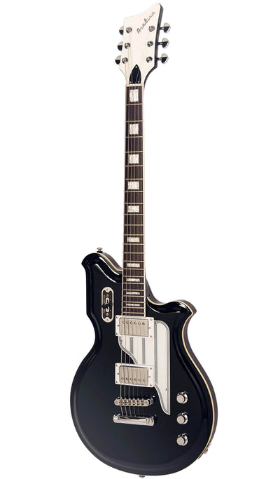 Eastwood Guitars Airline Map Baritone Black #color_black