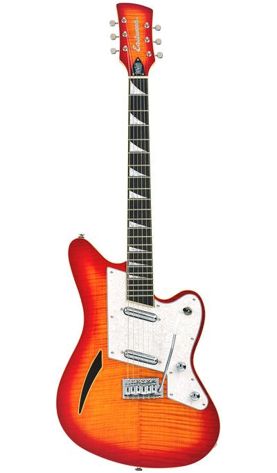 Eastwood Guitars Surfcaster Cherryburst #color_cherryburst