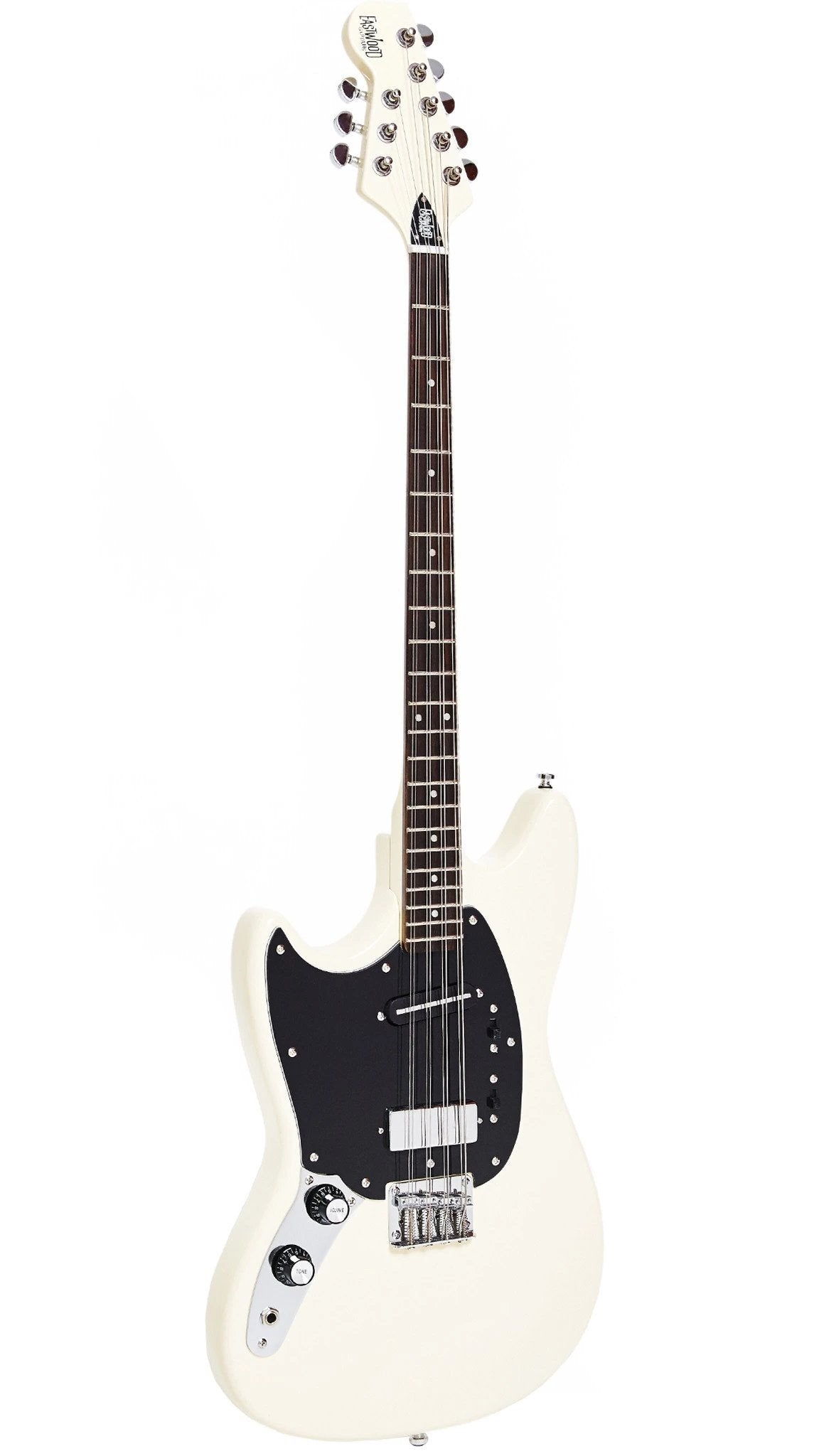 Eastwood Guitars Warren Ellis Mandocello Vintage Cream LH #color_vintage-cream