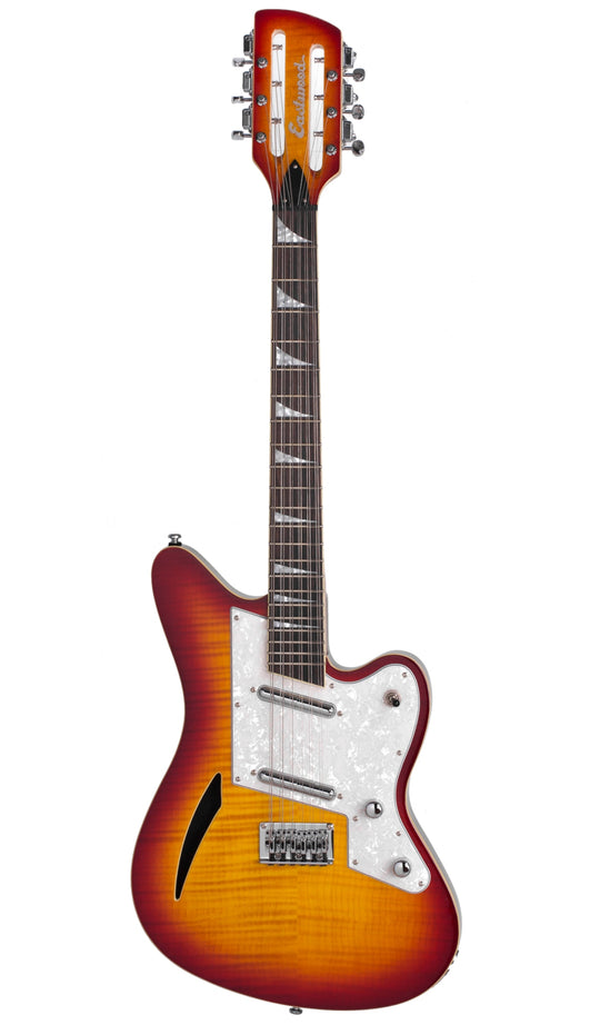 Eastwood Guitars Surfcaster 12 Cherryburst #color_cherryburst