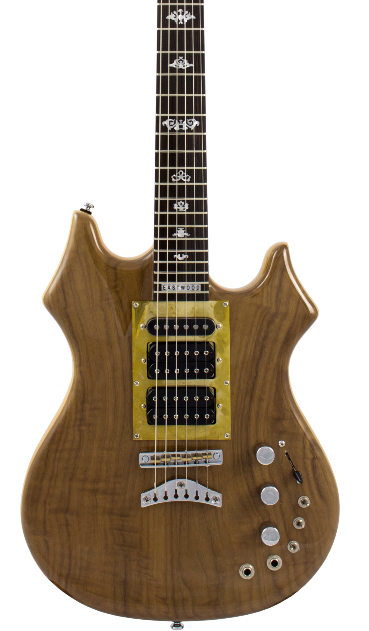 Eastwood Guitars Eastwood Tiger Guitar Walnut #color_walnut
