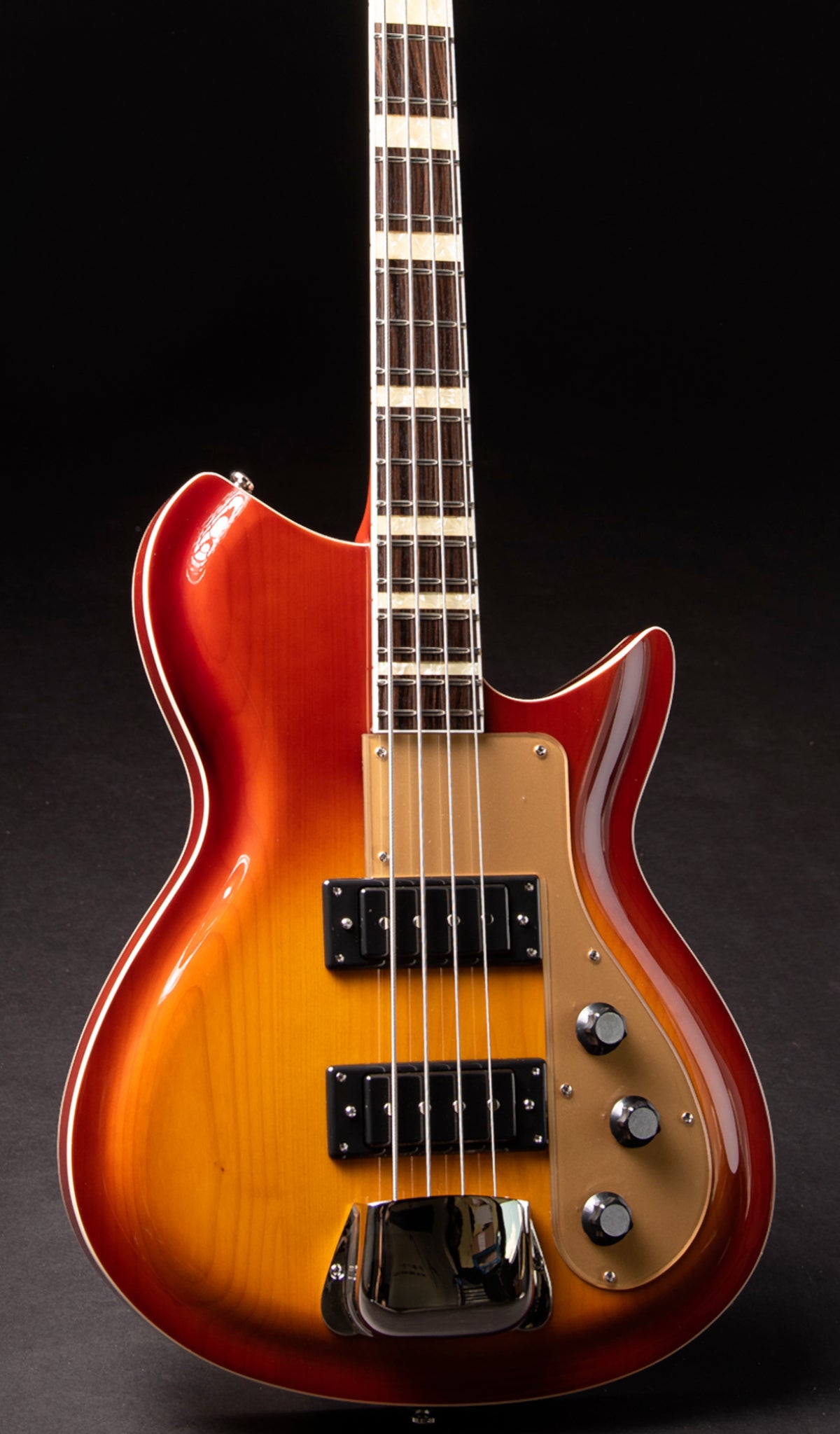Eastwood Guitars Rivolta Combinata Bass VII Autunno Burst #color_autunno-burst