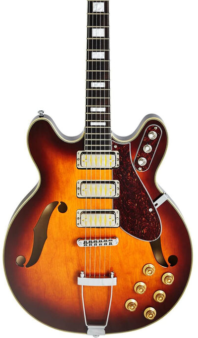 Eastwood Guitars Airline H77 #color_honeyburst