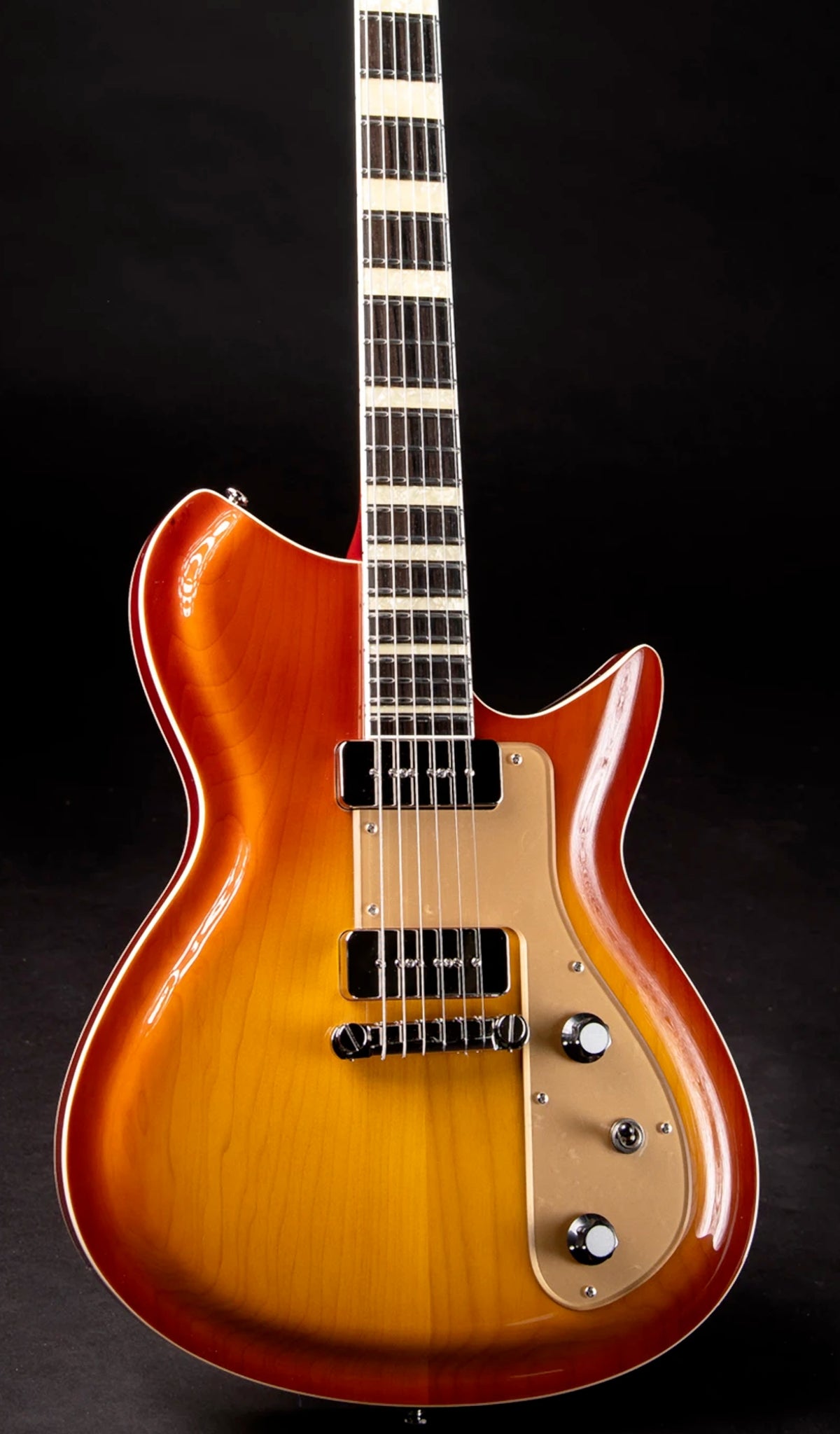 Eastwood Guitars Rivolta Combinata Autunno Burst #color_autunno-burst