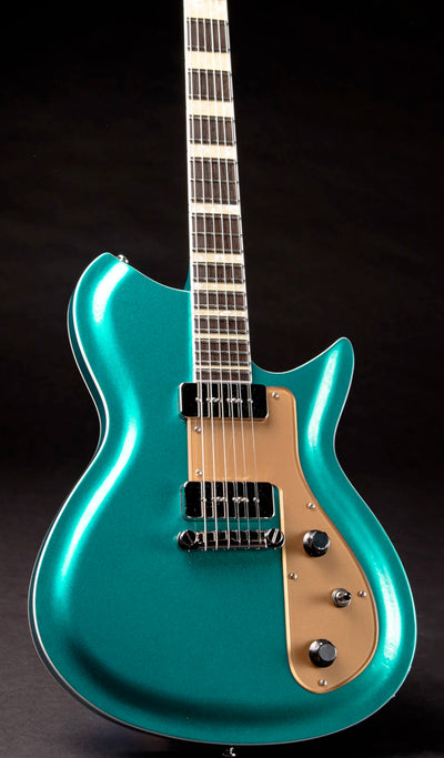 Eastwood Guitars Rivolta Combinata Adriatic Blue Metallic #color_adriatic-blue-metallic
