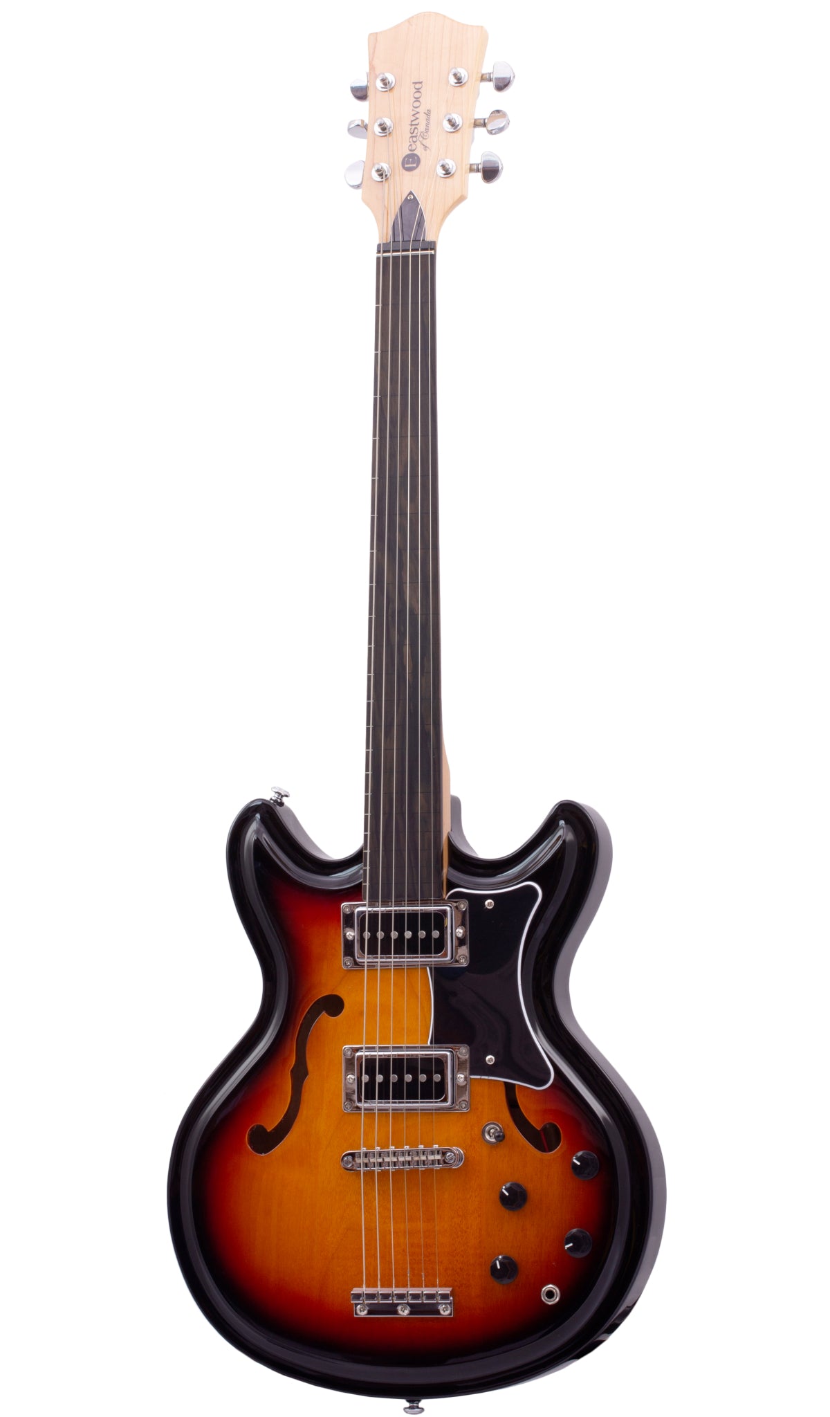 Eastwood Guitars Eastwood PB Fretless Sunburst #color_sunburst